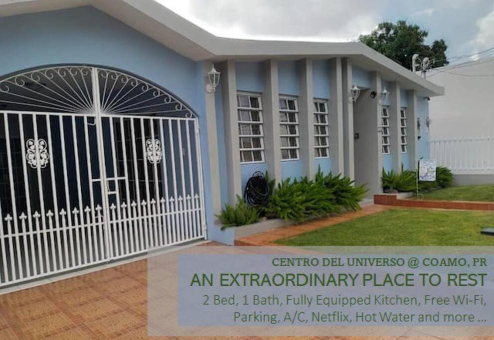 Coamo Beautiful House, Ac, 10Min Coamo Hot Springs Appartement Buitenkant foto
